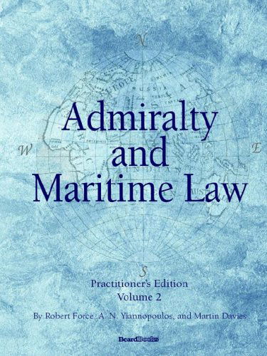 Cover for Martin Davies · Admiralty and Maritime Law, Volume 2 (Paperback Book) (2006)