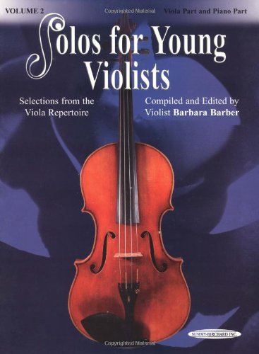 Cover for Barber · Suzuki solos for young violists 2 (Bog) (2004)