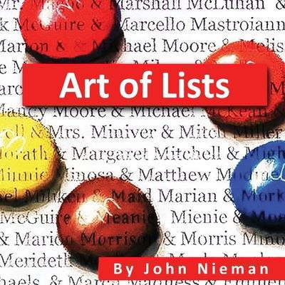 Cover for John Nieman · Art of Lists (Paperback Book) (2019)