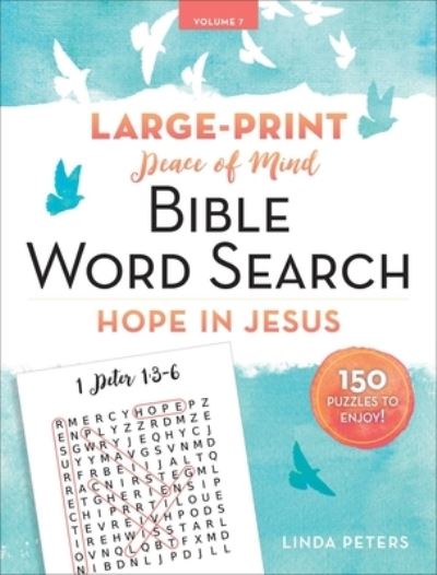 Cover for Linda Peters · Peace of Mind Bible Word Search: Hope in Jesus (Paperback Book) (2022)