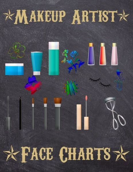 Cover for From Dyzamora · Makeup Artist Face Charts (Paperback Bog) (2019)
