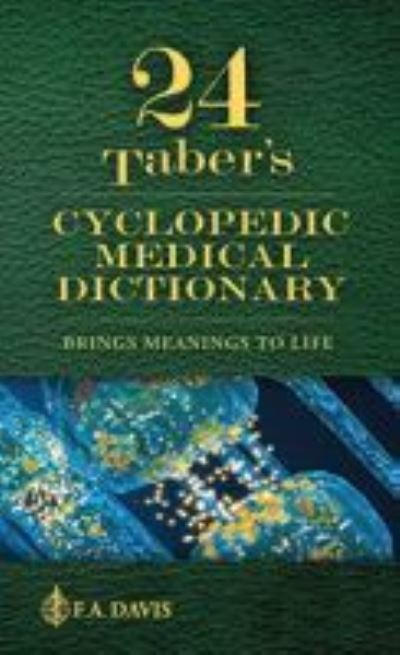 Cover for Donald Venes · Taber's Cyclopedic Medical Dictionary (Pocketbok) [24 Revised edition] (2021)