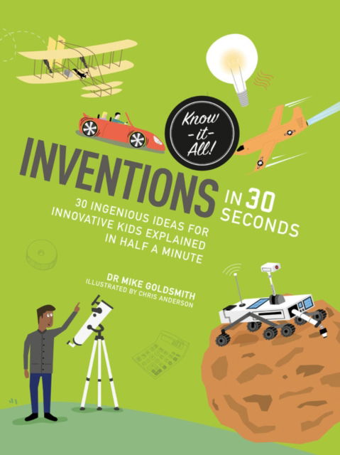 Cover for Mike Goldsmith · Inventions in 30 seconds (Paperback Book) (2017)