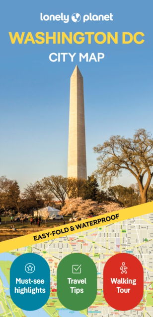 Cover for Lonely Planet · Lonely Planet Washington DC City Map - Map (Map) (2025)