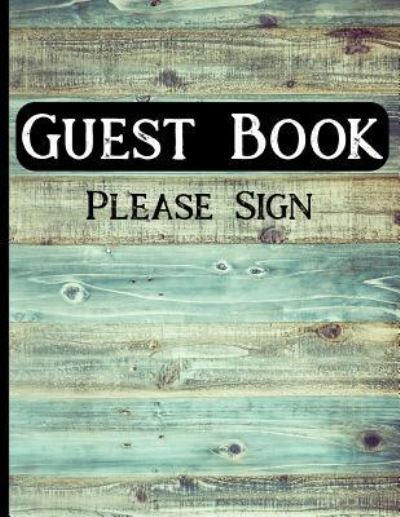 Cover for Hj Designs · Guest Book (Paperback Book) (2018)