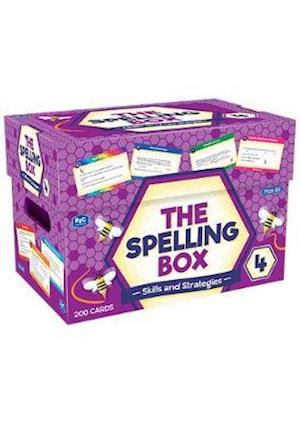 Cover for Prim-Ed Publishing · The Spelling Box - Year 4 / Primary 5 - The Spelling Box (Flashcards) (2019)