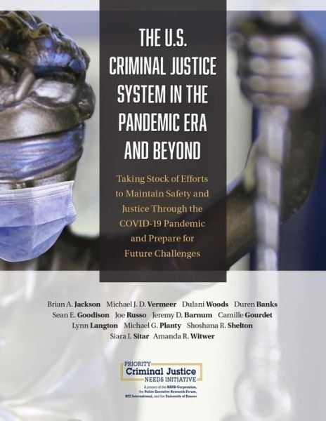 Cover for Brian A Jackson · U.S. Criminal Justice System in the Pandemic Era and Beyond (Paperback Book) (2021)