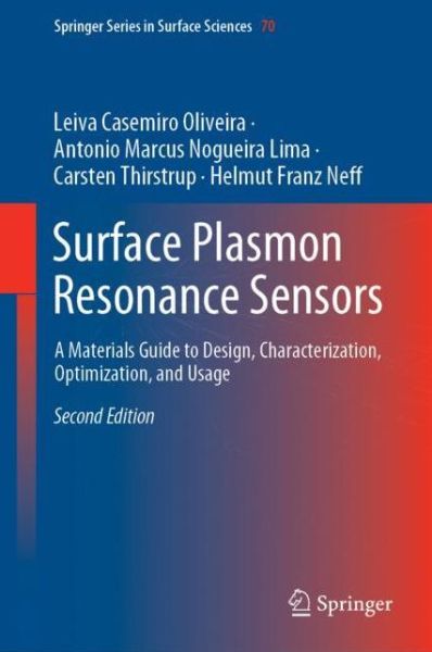 Cover for Oliveira · Surface Plasmon Resonance Sensors (Book) [2nd ed. 2019 edition] (2019)