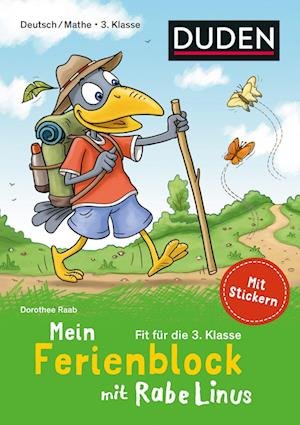Cover for Dorothee Raab · Mein Ferienblock mit Rabe Linus - Fit für die 3. Klasse (Pocketbok) (2022)