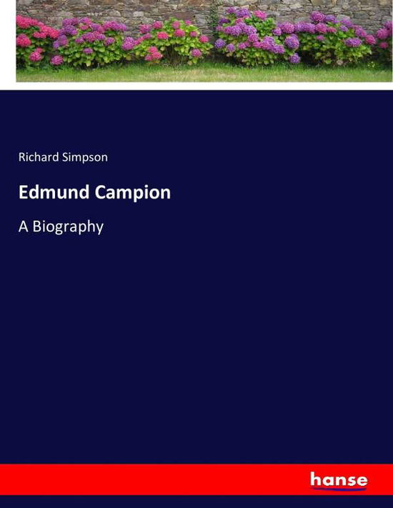 Cover for Simpson · Edmund Campion (Book) (2016)