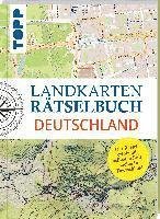 Cover for Norbert Pautner · Landkarten Rätselbuch - Deutschland (Taschenbuch) (2021)