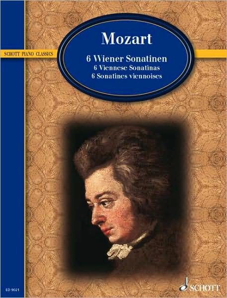 Cover for Wolfgang Ama Mozart · 6 Viennese Sonatinas (Paperback Book) (1998)