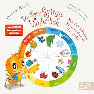 Cover for Diana Amft · Die kleine Spinne Widerlich – Mit der kleinen Spinne durch das Jahr (Bok) (2024)