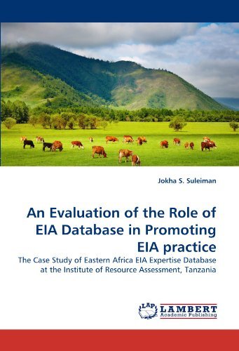 Cover for Jokha S. Suleiman · An Evaluation of the Role of Eia Database in Promoting Eia Practice: the Case Study of Eastern Africa Eia Expertise Database at the Institute of Resource Assessment, Tanzania (Paperback Book) (2011)