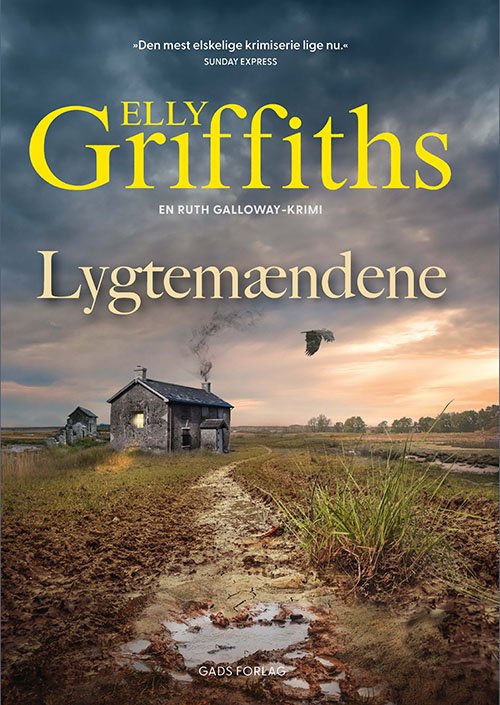 Cover for Elly Griffiths · En Ruth Galloway-krimi: Lygtemændene (Sewn Spine Book) [1th edição] (2023)