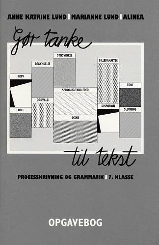 Cover for Anne Katrine Lund · Gør tanke til tekst - processkrivning og grammatik (Sewn Spine Book) [1st edition] (1998)