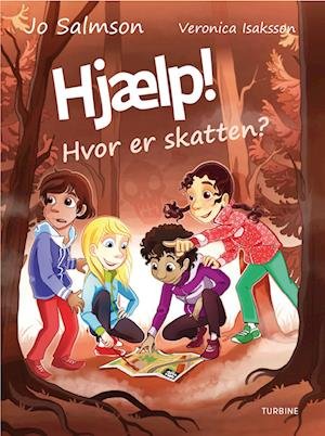 Cover for Jo Salmson · Hjælp! Hvor er skatten? (Hardcover Book) [1º edição] (2022)