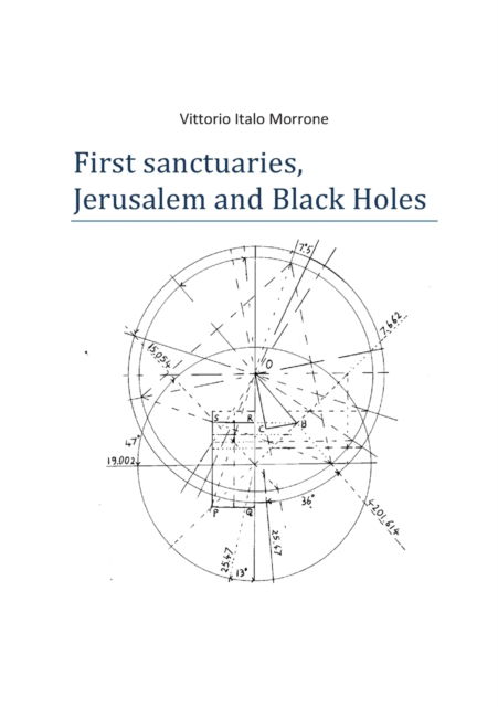 Cover for Vittorio Italo Morrone · First sanctuaries - Jerusalem and Black Holes (Paperback Book) (2018)