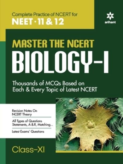 Cover for Sanjay Sharma · Master the Ncert for Neet Biologyvol.1 (Paperback Book) (2022)