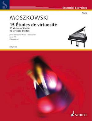 Cover for Moszkowski · 15 Études de virt.ED21498 (Book)