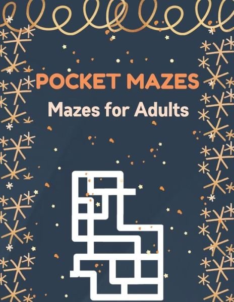 Cover for Qasida Uyeda · Pocket Mazes for Adults (Paperback Book) (2020)