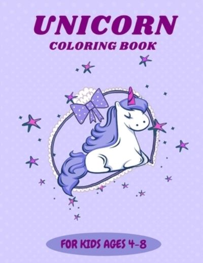 Cover for Harry Redmond · Unicorn Coloring Book for Kids Ages 4-8 (Pocketbok) (2020)