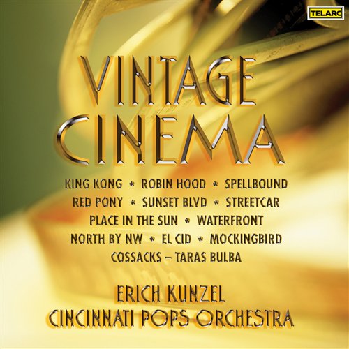 Vintage Cinema - Cincinnati Pops Orch / Kunzel - Musik - TELARC - 0089408070860 - 22. januar 2009