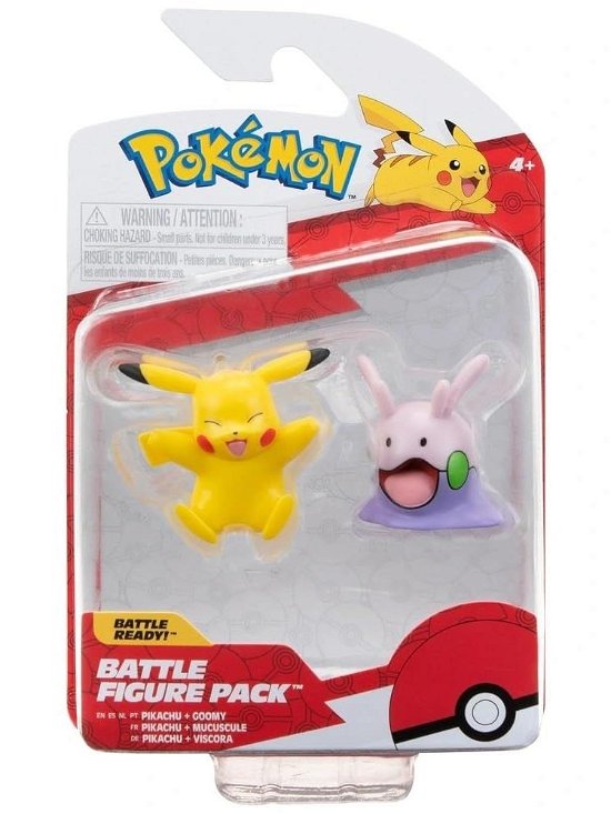 Pokémon Battle Figure Pack Minifiguren 2er-Pack Pi - Pokemon  Battle Figure  Pikachu  Goomy Toys - Merchandise -  - 0191726480860 - 29. december 2023