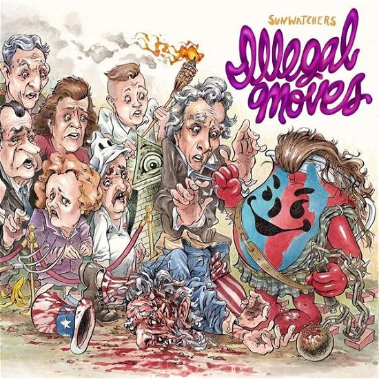 Cover for Sunwatchers · Illegal Moves (CD) (2019)