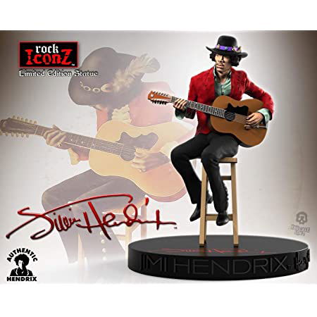 Jimi Hendrix II Rock Iconz Statue - The Jimi Hendrix Experience - Merchandise - KNUCKLE BONZ - 0655646624860 - 11. Februar 2021