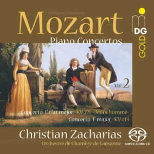 Mozart Piano Concertos Vol. 2: Kv271/kv413 - Zacharias, Christian / Orchestre De Chambre De Lausanne - Musikk - MDG - 0760623129860 - 1. februar 2021