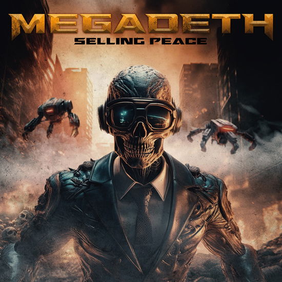 Cover for Megadeth · Selling Peace (Red Black Splatter) (LP) (2025)