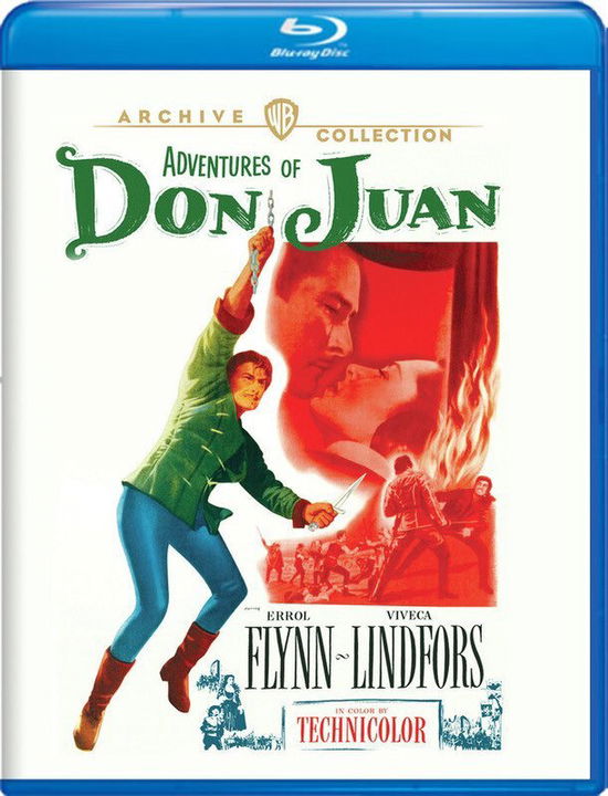 Cover for Adventures of Don Juan (Blu-ray) (2022)