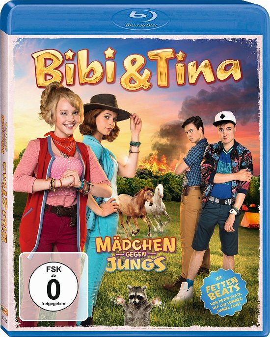 Cover for Bibi &amp; Tina · Mädchen Gegen Jungs-3.kinofilm (Blu-ray) (2016)