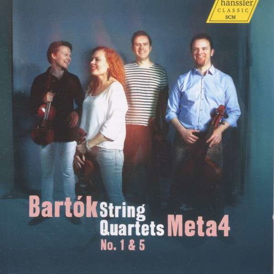 Cover for Bartok / Meta4 Str Quartet · Str Qrts 1 &amp; 5 (CD) (2014)