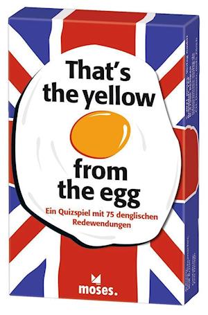 Cover for Georg Schumacher · That's the yellow from the egg (GAME) (2021)