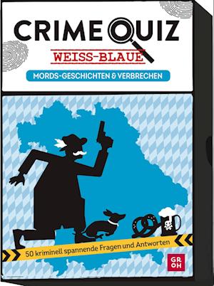 Cover for Harder:crime Quiz · Weiß-blaue Mords-ge (MERCH)