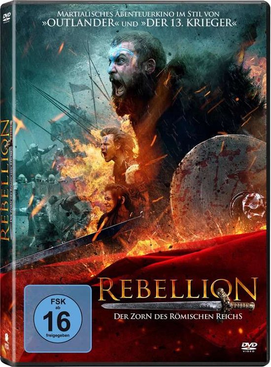 Cover for Emmet Cummins · Rebellion - Der Zorn des Römischen Reichs (DVD) (2020)