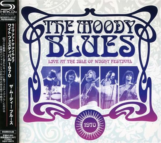 Cover for Moody Blues · Live At The Isle Of Wight 1970 (CD) [Limited edition] (2008)