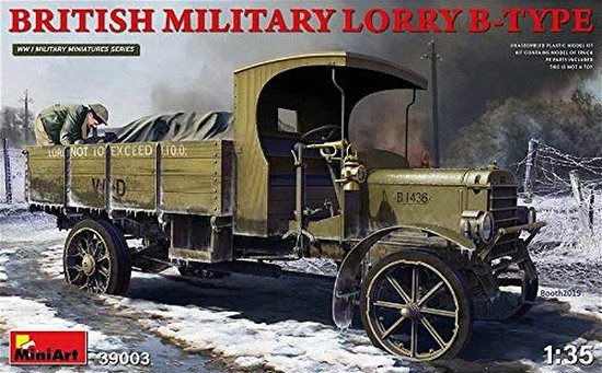 Cover for Miniart · British Military Lorry B-Type 1:35 (1/20) (Toys)