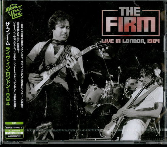 Cover for The Firm · Live in London, 1984 (CD) [Japan Import edition] (2019)