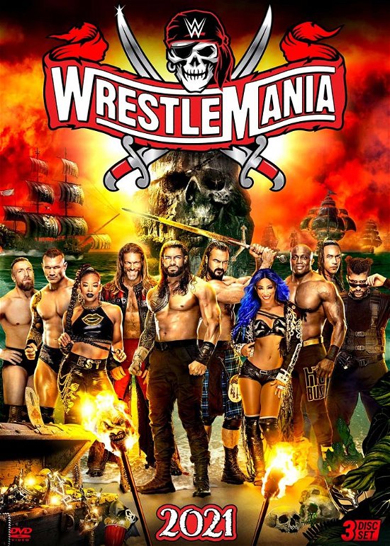 Cover for Wwe Wrestlemania 37 DVD · Wwe: Wrestlemania 37 (DVD) (2021)