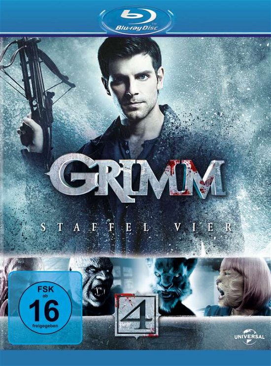 Cover for David Giuntoli,silas Weir Mitchell,bitsie... · Grimm-staffel 4 (Blu-ray) (2016)