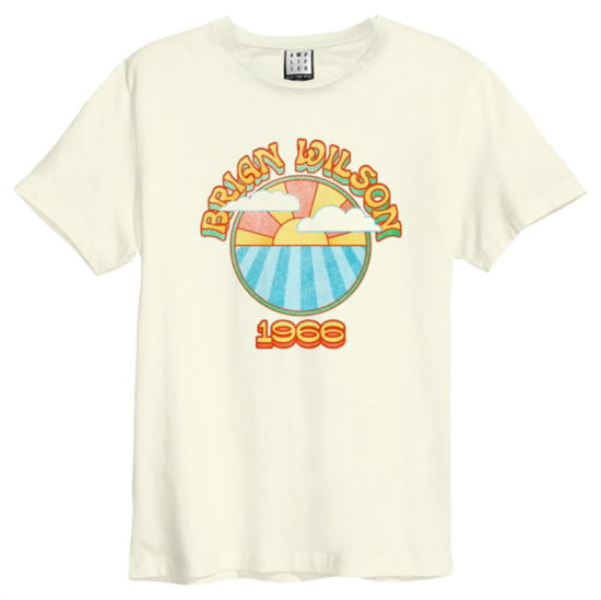 Brian Wilson 1966 Amplified Vintage White X Large T Shirt - Brian Wilson - Koopwaar - AMPLIFIED - 5054488859860 - 