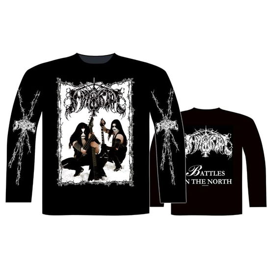 Cover for Immortal · Immortal: L/S Battles In The North (T-shirt) [size XXL] (2022)