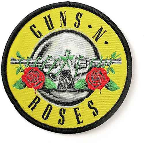 Guns N' Roses Standard Woven Patch: Classic Circle Logo - Guns N Roses - Merchandise -  - 5056368603860 - 