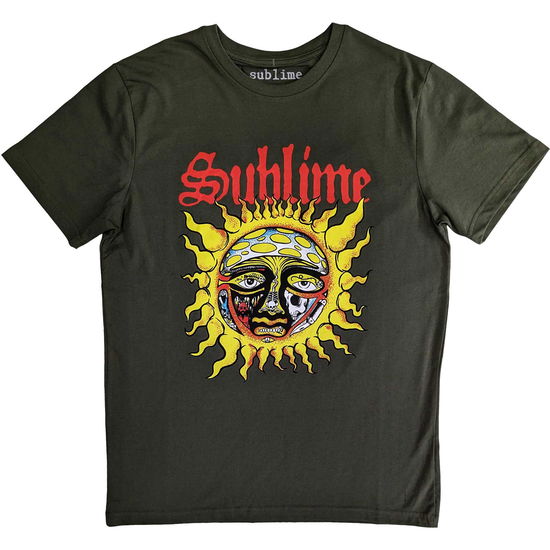 Sublime Unisex T-Shirt: Yellow Sun - Sublime - Produtos -  - 5056561091860 - 