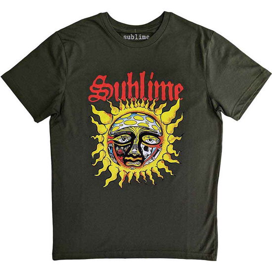 Cover for Sublime · Sublime Unisex T-Shirt: Yellow Sun (T-shirt) [size S]