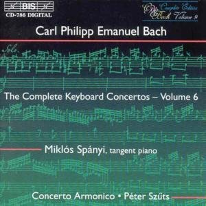 Cover for Bach,c.p.e. / Spanyi · Complete Keyboard Concerti Vi (CD) (1997)