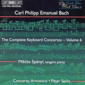 Complete Keyboard Concerti Vi - Bach,c.p.e. / Spanyi - Musique - Bis - 7318590007860 - 18 mars 1997